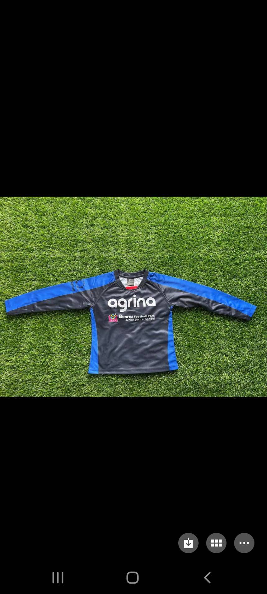 昇華サッカーシャツ 長袖